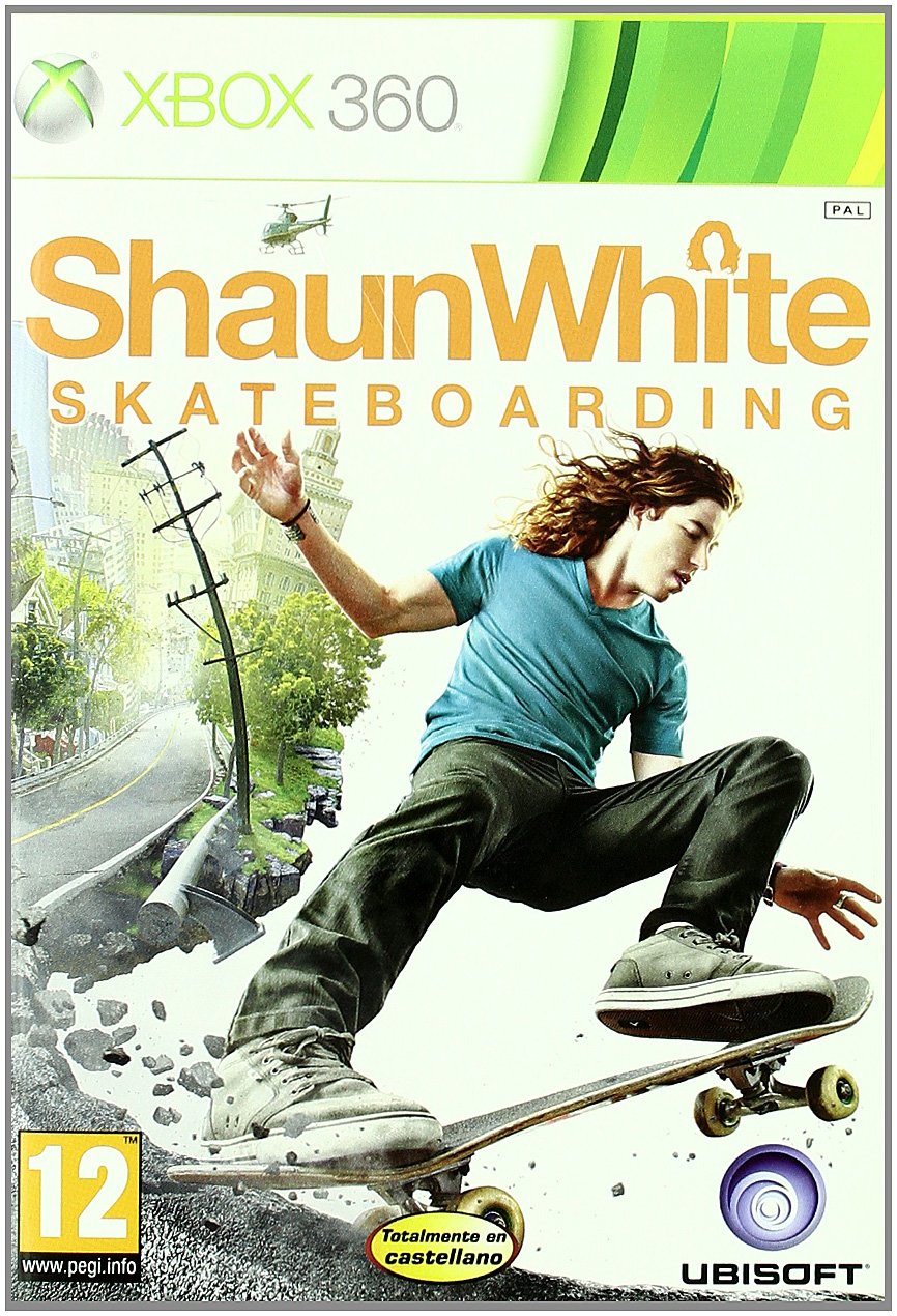 Shaun blanc faisant de la planche à roulettes Shaun blanc faisant de la planche à roulettes